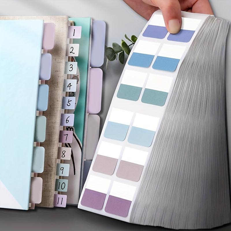 Fluorescent Sticky Stickers, Writable Paper, Stud