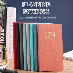 A6 Notebook 365 Days Portable Pocket Notepad Daily Weekly Agenda Planner