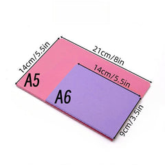 12 Solid Notebooks Rainbow Stitching Horizontal Line 30 Sheets