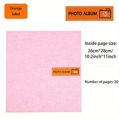 Self Adhesive Family Photo Album with 40 Pages