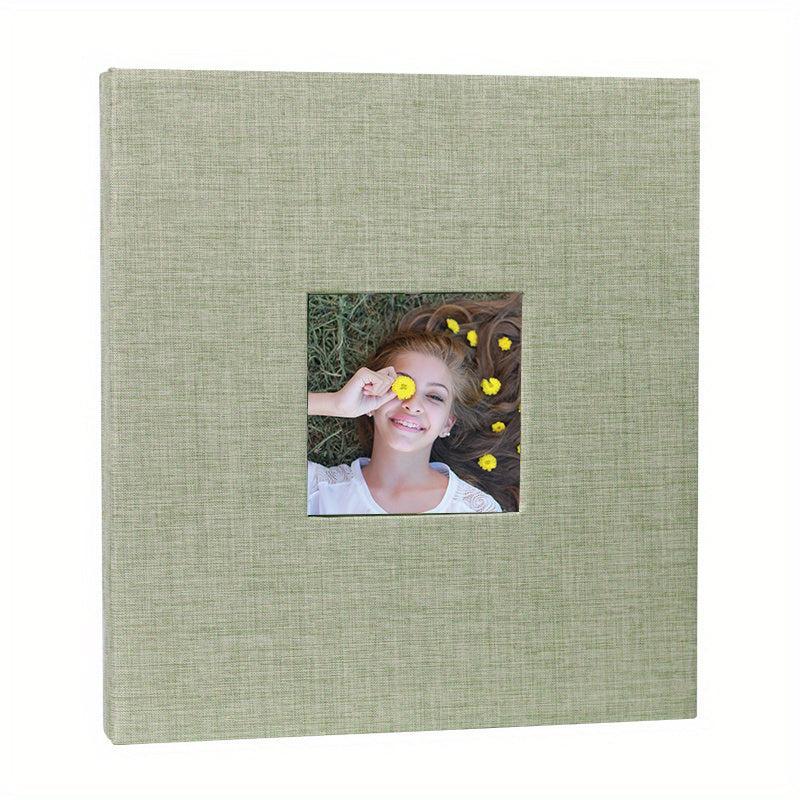 25 Linens Window Paste Type Photo Album 20 Inside Pages