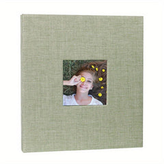 25 Linens Window Paste Type Photo Album 20 Inside Pages