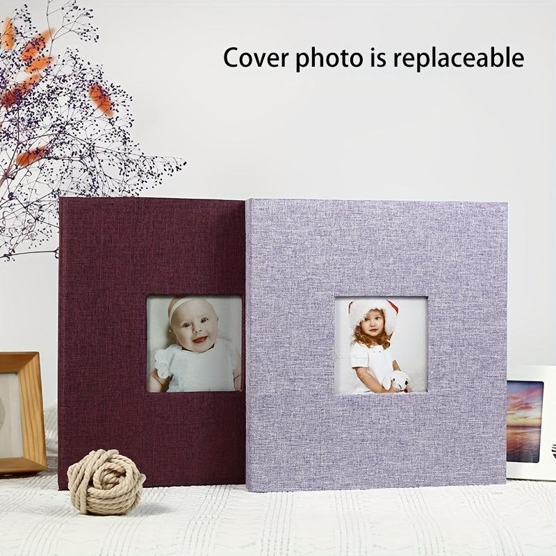 25 Linens Window Paste Type Photo Album 20 Inside Pages