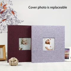 25 Linens Window Paste Type Photo Album 20 Inside Pages