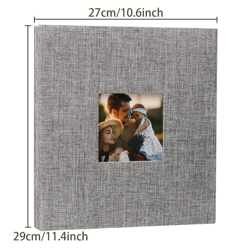 25 Linens Window Paste Type Photo Album 20 Inside Pages