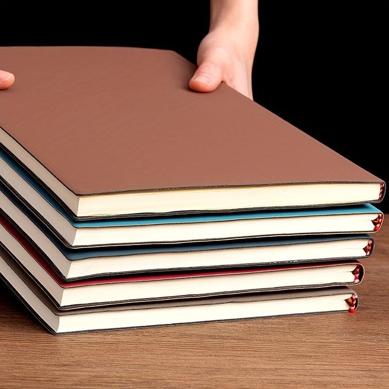 A5 Leather Notebook with 200 Pages