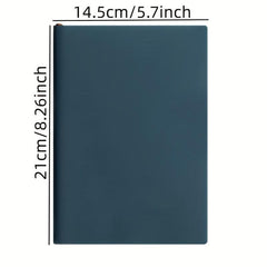 A5 Leather Notebook with 200 Pages