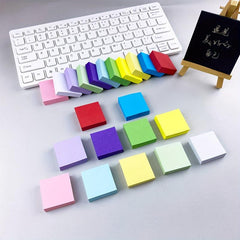 11pcs 3.81x3.81Cm Sticky Notes 1 Book 100 Sheets