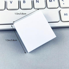 11pcs 3.81x3.81Cm Sticky Notes 1 Book 100 Sheets