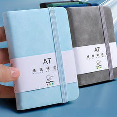 192 Pages A7 Mini Pocket Notepad - Portable & Handy