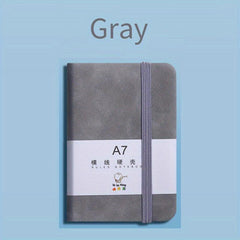 192 Pages A7 Mini Pocket Notepad - Portable & Handy