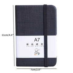 192 Pages A7 Mini Pocket Notepad - Portable & Handy