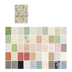 French Countryside Floral Art Stickers - 100 Sheets
