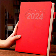 A4 Soft Faux Leather Year's Notebook 360 Sheets