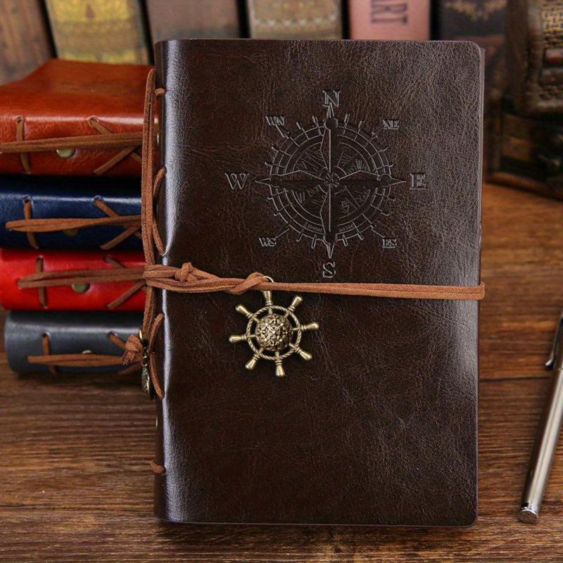 Vintage Pirate Belt Notebook 75 Sheets Brown Paper