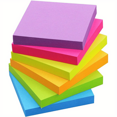 Colorful Sticky Notes 6 Pads Pack 6226 Bright Self Sticky Note Pads