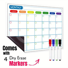 Uinkit Fridge Calendar Magnetic Dry Erase Calendar Weekly Planner 16.5x11.8
