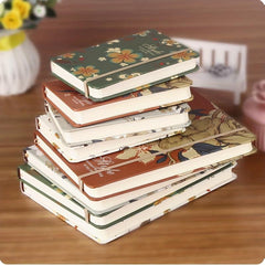 Thick 128 Sheets Notebook for Girls, Portable A5 A6 Diary, Office Notepad