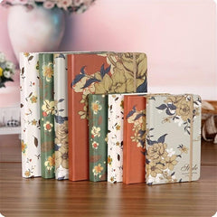 Thick 128 Sheets Notebook for Girls, Portable A5 A6 Diary, Office Notepad