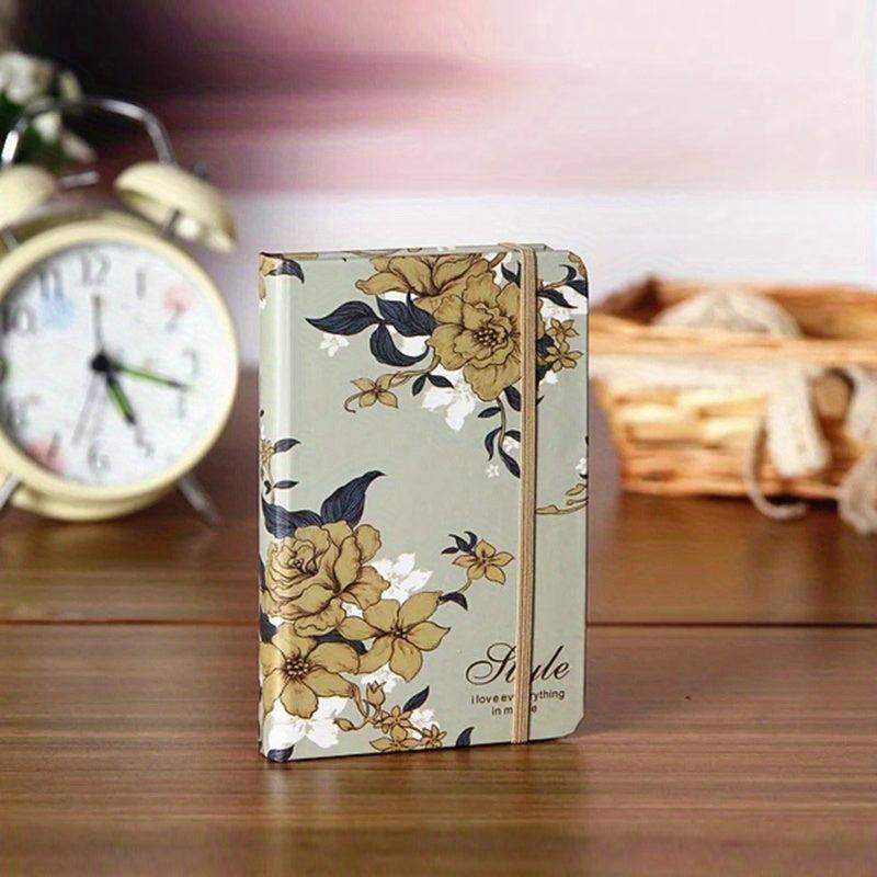 Thick 128 Sheets Notebook for Girls, Portable A5 A6 Diary, Office Notepad