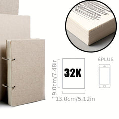 Sketchbook 160g Linen Cover Art Notepad Drawing Book Sketchbook Linen