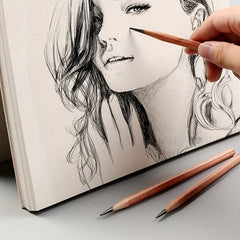 Sketchbook 160g Linen Cover Art Notepad Drawing Book Sketchbook Linen