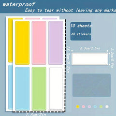 Waterproof Label Stickers for Office & Household Use