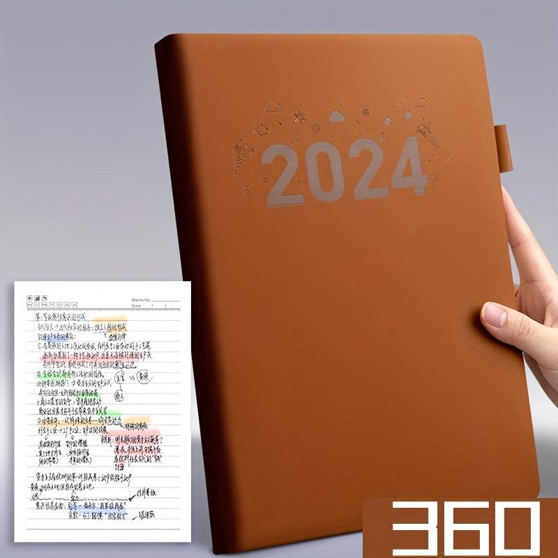 A4 Notebook 360 Pages with Pen Band Business Office Notebook