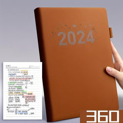A4 Notebook 360 Pages with Pen Band Business Office Notebook