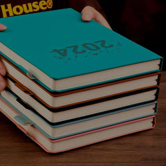 A4 Notebook 360 Pages with Pen Band Business Office Notebook