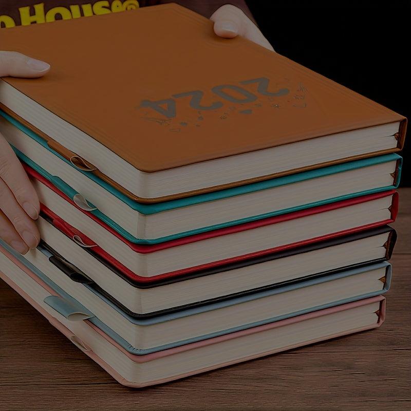A4 Notebook 360 Pages with Pen Band Business Office Notebook