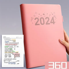 A4 Notebook 360 Pages with Pen Band Business Office Notebook