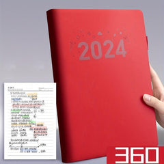 A4 Notebook 360 Pages with Pen Band Business Office Notebook