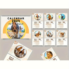 2022 Cat Butt Calendar - Hilarious Cat Spoof Calendar