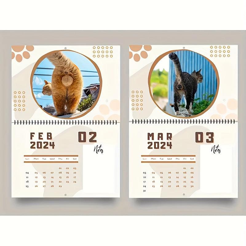 2022 Cat Butt Calendar - Hilarious Cat Spoof Calendar