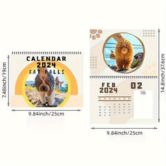 2022 Cat Butt Calendar - Hilarious Cat Spoof Calendar