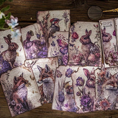 30 Sheets Halloween Scrapbook Paper for DIY Packaging Decoration