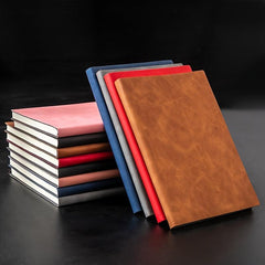 A5 Soft Leather Business Notebook 200 Pages