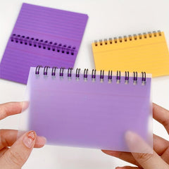 Detachable Coil Notebook Line with Index Card, Mini Size Exercise Note