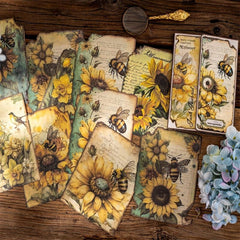 30pcs Lost Garden Decorative Message Notes for Art Journals