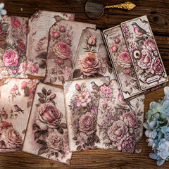 30pcs Lost Garden Decorative Message Notes for Art Journals