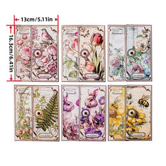 30pcs Lost Garden Decorative Message Notes for Art Journals
