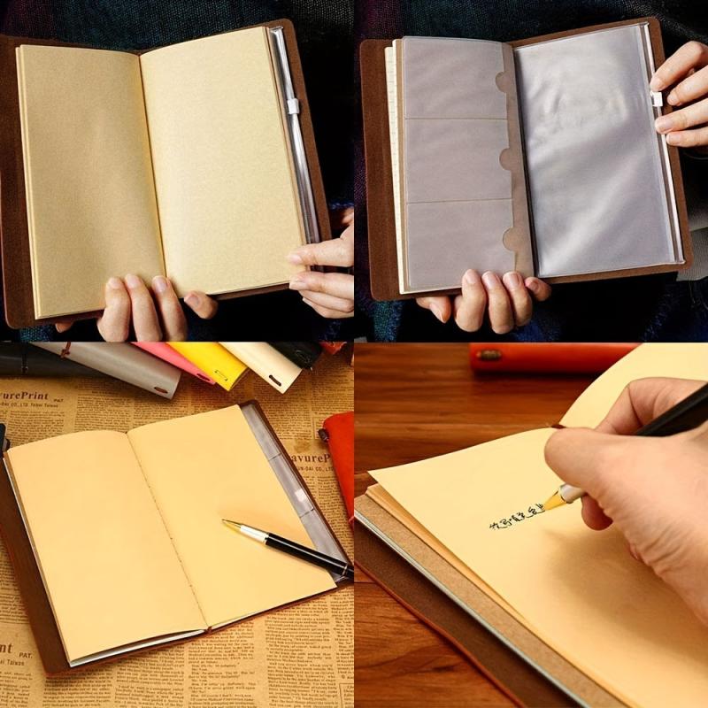 A6 Waterproof Loose leaf Notebook With Fabric Cover