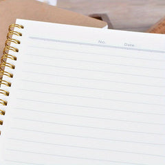 3 Packs Spiral Lined Notebooks Soft Cover 100 Pages