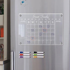 3D Magnetic Suction Acrylic Weekly Plan Notepad