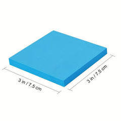 Sticky Notes 7.62x7.62 cm Bright Colors Self Stick Pads Home Office Notebook