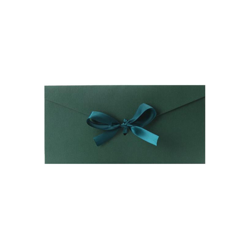 Retro Thickened Large Bowknot Pearlescent Paper Envelopes