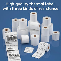 Multi Self-Adhesive Label Paper for Thermal Printer