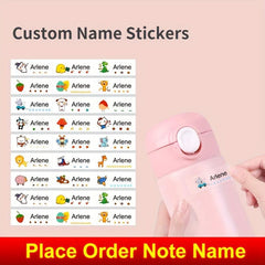 150pcs Custom Name Sticker Waterproof Personalized Office Supplies Tag Label