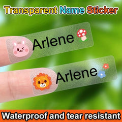150pcs Custom Name Sticker Waterproof Personalized Office Supplies Tag Label